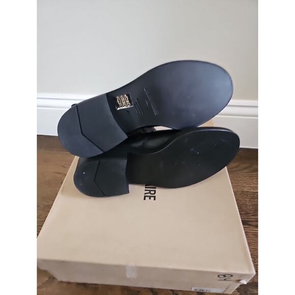 Zadig & Voltaire Empress Clous Round Toe Leather Low-Heel Booties $528, Sz 36 - Picture 8 of 9